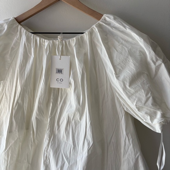 Co Gatheted Puffed Sleeve‎ Blouse Top Sz XS NWT - Picture 7 of 14